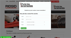 Desktop Screenshot of portaldasferramentas.com